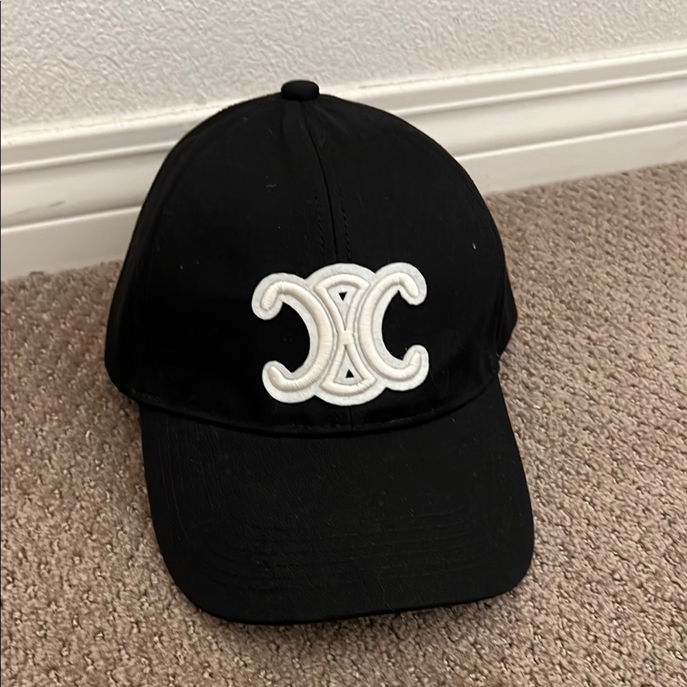 Black and White Logo Cap